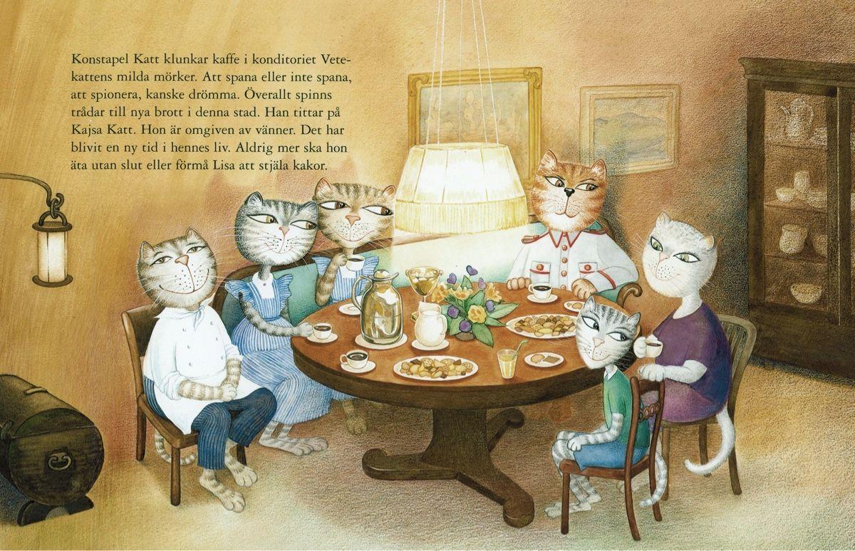 Konstapel Katt Kräver Kakor
