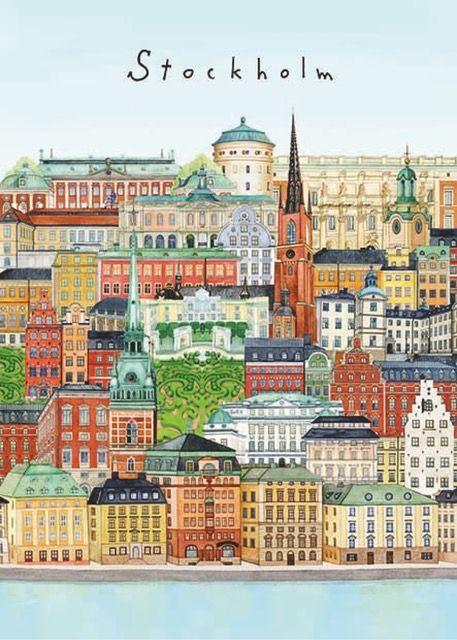 Kort A5 – Stockholm Gamla Stan