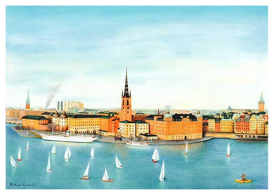 Kort Skeppsbron – Simsalabims Stockholms-ABC